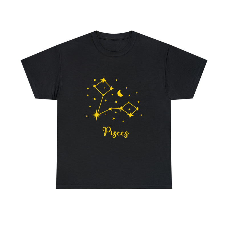 Ignite Your Pisces Spirit with The Zodiac Tee!🌟
