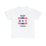Honor & Remember: The Never Forget Memorial Tee! 🌹👕✨