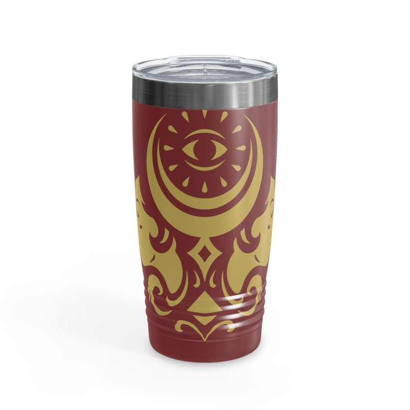 Gemini Magic: Discover the Zodiac-inspired Ringneck Tumbler! ♊✨, 20oz