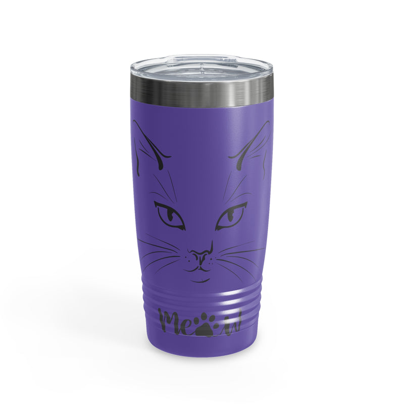 Ringneck Tumbler-Cat's Meow- purple-Tier 1