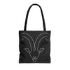 Aries Zodiac Tote Bag ♈: Cosmic Carry-all! 🌟👜