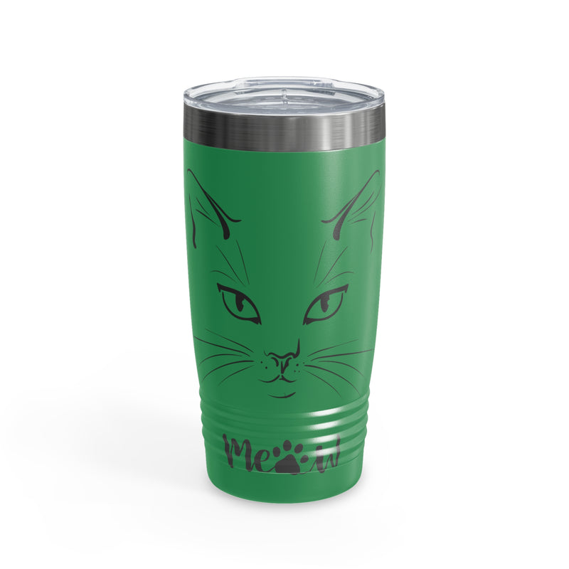 Ringneck Tumbler-Cat's Meow- green-Tier 1