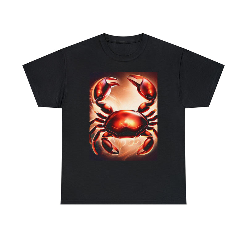 🦀 Curiosity Unleashed: Get Your Crab Graphic Unisex Heavy Cotton Tee! 🦀
