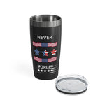 Eternal Remembrance with The Never Forget Memorial Ringneck Tumbler! 🌹💫, 20oz