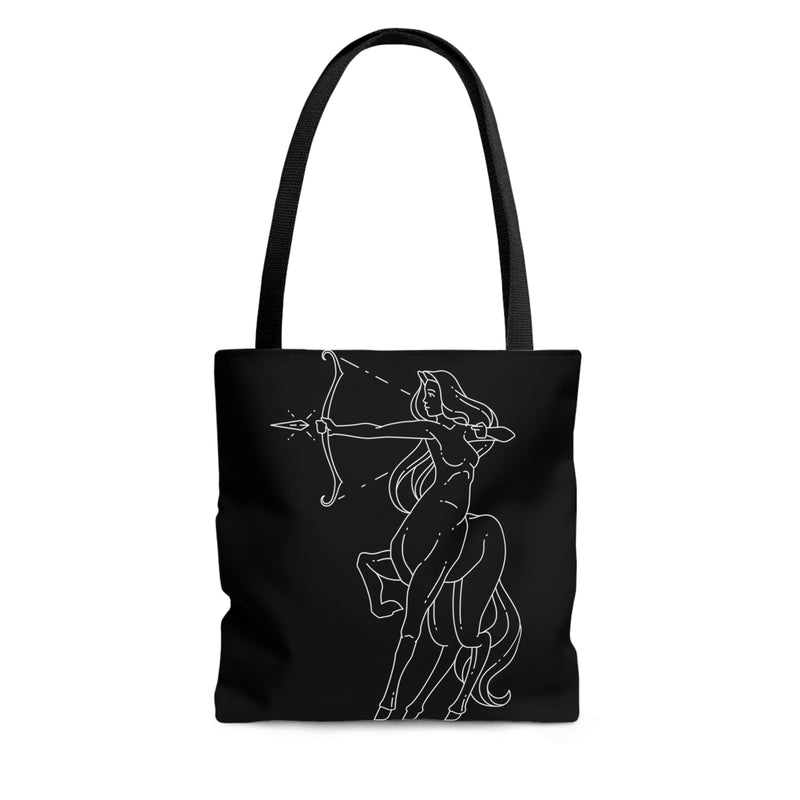 🏹✨ Sagittarius Zodiac Magical Tote Bag! 🛍️🌌 (AOP)