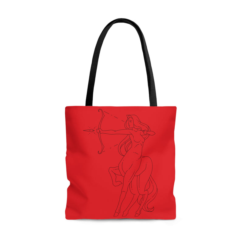 Sagittarius Zodiac Archer Tote Bag: Carry the Stars with You! 🏹✨ 🛍️