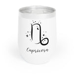 🌌🐐✨ Discover the Cosmic Capricorn Chill Wine Tumbler Extraordinaire! 🍷🪄