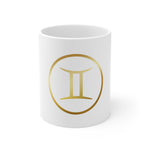 Unlock the Mysteries of The Gemini Sign Ceramic Mug! ✨☕
