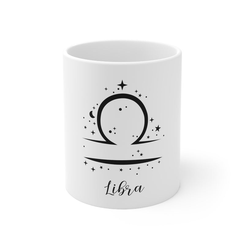 Indulge in Libra's Celestial Charm: The Enigmatic Zodiac Mug! ✨