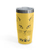 Ringneck Tumbler-Cat's Meow- yellow-Tier 1