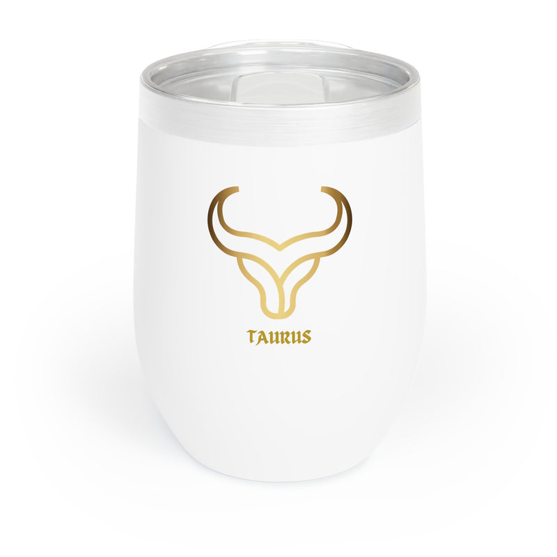 Show-Off Your Inner Taurus Power Chill Wine Tumbler! 🌟✨