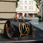 Capricorn Zodiac Waterproof Travel Bag black-Tier1love.com