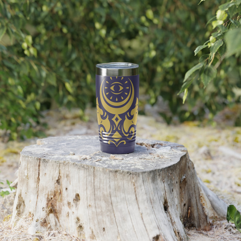 Gemini Magic: Discover the Zodiac-inspired Ringneck Tumbler! ♊✨, 20oz