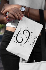 Cancer Zodiac Accessory Bag white-Tier1love.com