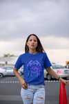 Cancer Zodiac Cotton T-shirt blue-Tier1love.com