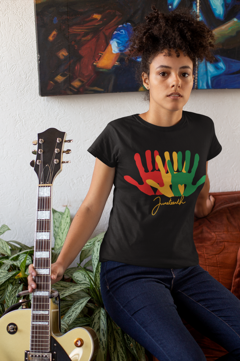 One Love Unisex Heavy Cotton T-shirt black-Tier1love.com