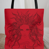 Leo Zodiac Tote Bag red-Tier1love.com