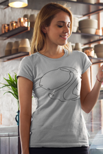 Aquarius Zodiac Heavy Cotton T-shirt gray-Tier1love.com