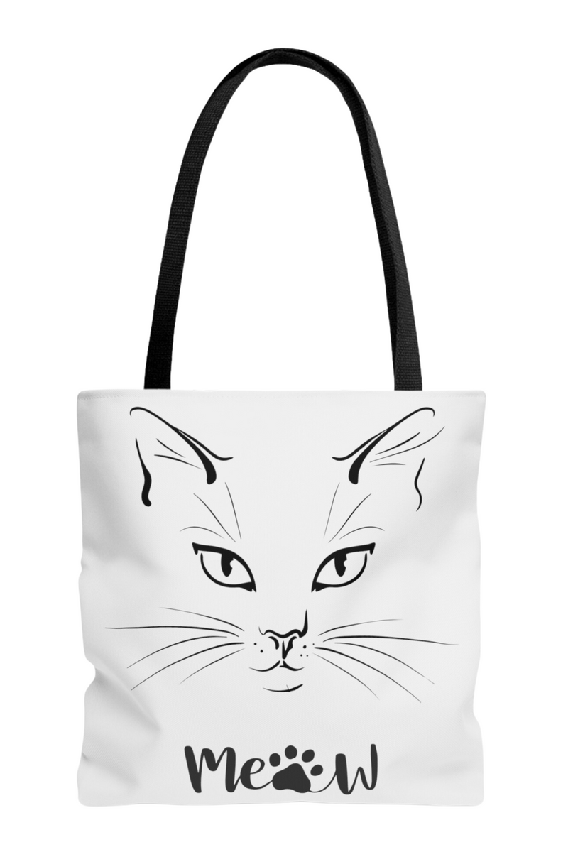 The Cat's Meow Tote Bag: Pawsome Style for Every Occasion! 🐱🛍️