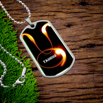 Taurus Zodiac Dog Tag Necklace Chain-Tier1love.com