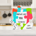 Star Mom Puzzle Piece Plaque-Tier1love.com