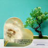 Heart Shaped Memorial Acrylic Plaque-Tier1love.com