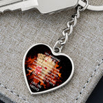 Lucky Me ❤️: My Amazing Wife Heart Pendant Keychain