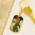 Dreamcatcher Dog Tag Keychain-My Dear Son-Tier1love.com