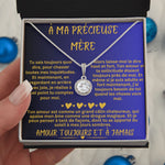 🌟 Illuminez son amour : Le collier Éternel Espoir - Un symbole scintillant pour votre maman incroyable !
