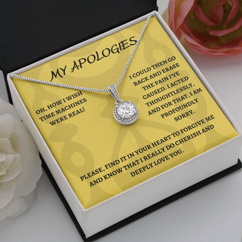 My Apologies Eternal Hope Necklace silver-Tier1love.com