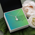 Taurus Queen Alluring Beauty Necklace CZ silver-Tier1love.com