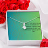 Taurus Queen Alluring Beauty Necklace CZ silver-Tier1love.com