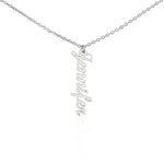 Level Up Your Style with Our Personalized Vertical Name Necklace!