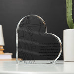 Sagittarius Zodiac Heart Shaped Plaque w. Personalize Zodiac Message-Tier1love.com