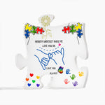 Uncover the Allure of Autism Awareness with The Printed Acrylic Puzzle Piece Plaque!