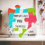 Star Mom Puzzle Piece Plaque-Tier1love.com