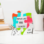 Star Mom Puzzle Piece Plaque-Tier1love.com