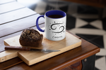 Cancer Zodiac Accent Coffee Mug blue-Tier1love.com