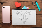 Aries Charm Accessory Pouch white-Tier1love.com