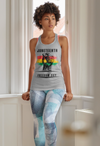 Juneteenth Tank Top Women Gray-Tier 1