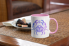 Cancer Sign Accent Coffee Mug pink-Tier1love.com