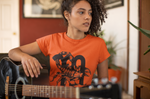 Scorpio's Sting Unisex Cotton T-shirt orange-Tier1love.com