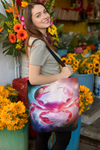 Cosmic Cancer Crab Tote Bag black-Tier1love.com