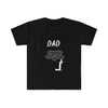 Dad daughter dance unisex soft-style T-shirt black-Tier 1