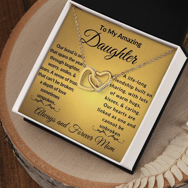 Empower Your Daughter's Dreams with The Interlocking Hearts Necklace & Spark Her Imagination💖✨