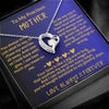 Forever Love Necklace Gift for Mom's Birthday or Mother's Day Gift-14K White Gold Finish-Tier1love.com