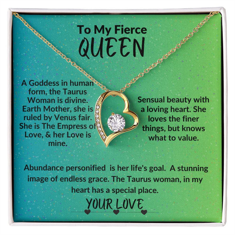 Hey Fierce Queen! 💃 Behold The Forever Love Necklace, A Testament to Our Unshakable Connection. 👑💞