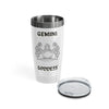 Sip in Style with the Gemini Goddess Ringneck Tumbler! ♊🌟 20oz of Pure Elegance.